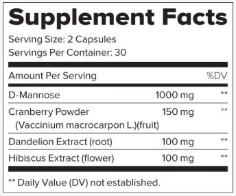 pHemmePure supplement facts